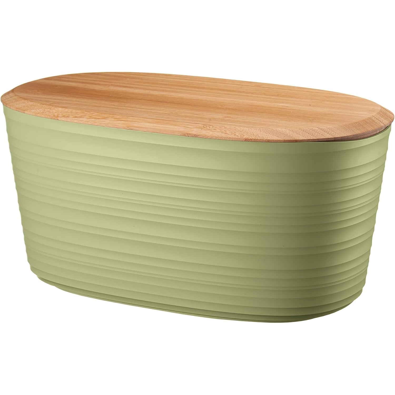 Guzzini Tierra Cassetta pane con tagliere in bamboo verde alga cod.179600257